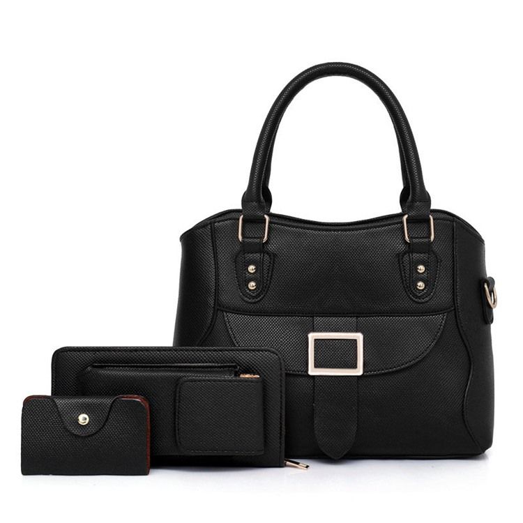 Ensemble De Sacs Unis Décorés De Ceinture En Pu