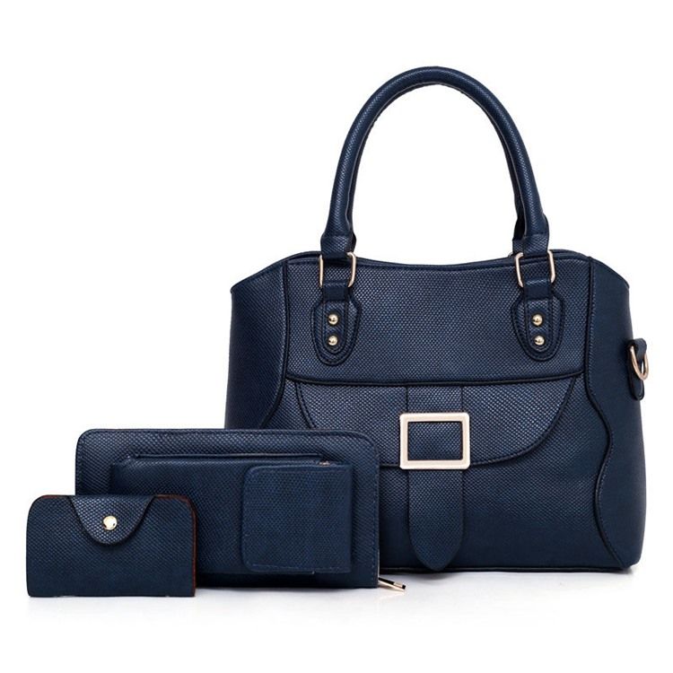 Ensemble De Sacs Unis Décorés De Ceinture En Pu