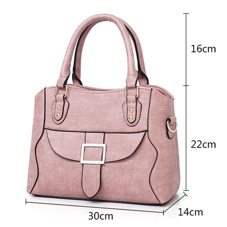 Ensemble De Sacs Unis Décorés De Ceinture En Pu