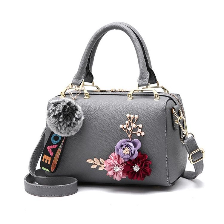 Sac À Main Pour Femme À Fermeture Éclair Florale À La Mode