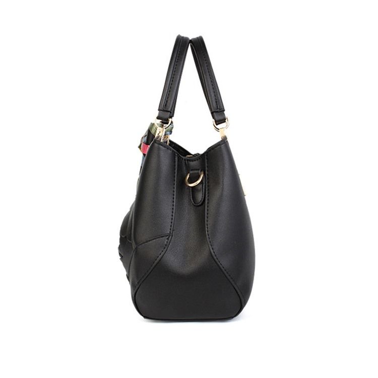 Sac À Main À Fleurs En Pu Avec Nœud Papillon