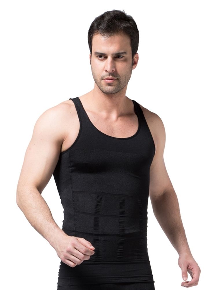 Débardeur De Sport Solide Et Respirant Pour Homme