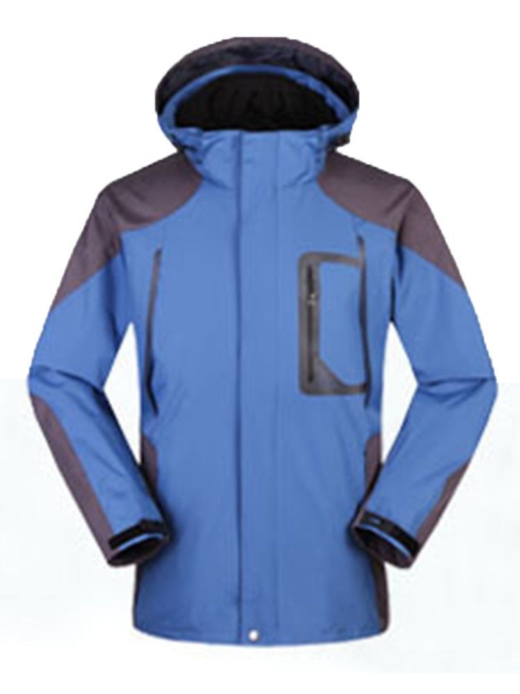 Hauts De Costume Deux Pièces En Polyester Coupe-vent Pour Hommes