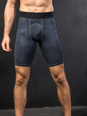 Pantalon De Sport De Course À Séchage Rapide Pour Hommes Été Solide