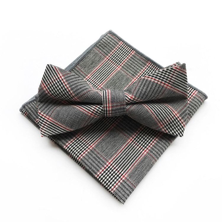 Noeud Papillon En Coton Style Angleterre Pour Hommes