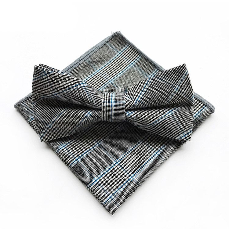 Noeud Papillon En Coton Style Angleterre Pour Hommes
