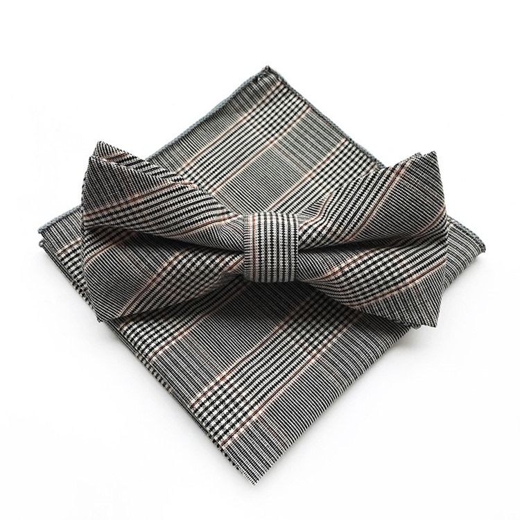 Noeud Papillon En Coton Style Angleterre Pour Hommes