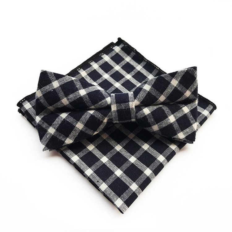 Noeud Papillon En Coton Style Angleterre Pour Hommes