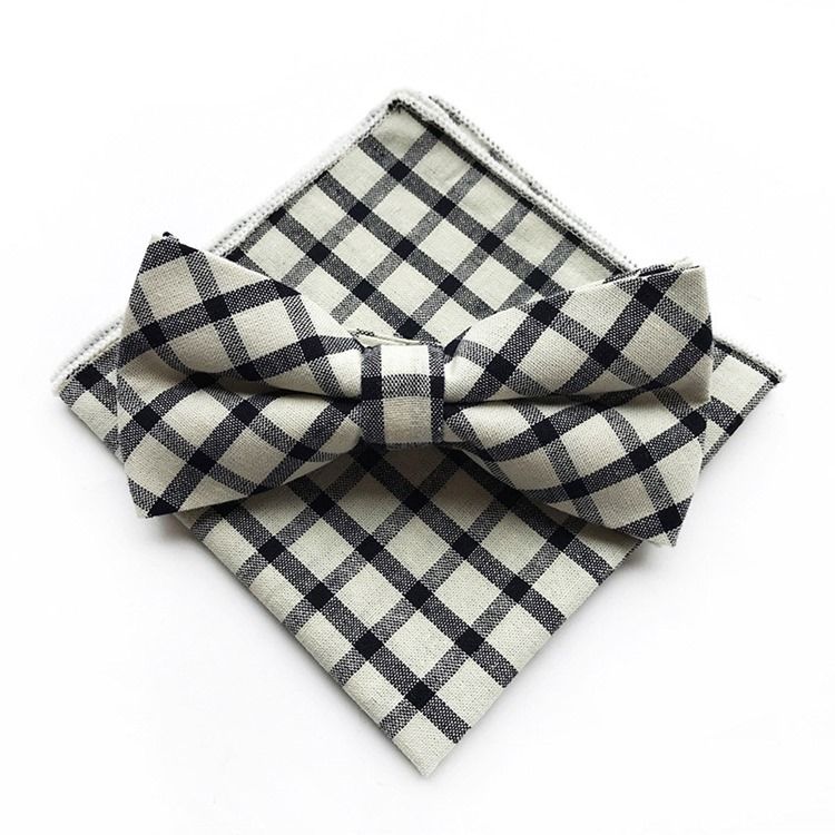 Noeud Papillon En Coton Style Angleterre Pour Hommes