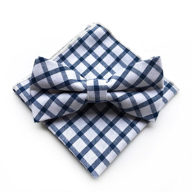 Noeud Papillon En Coton Style Angleterre Pour Hommes