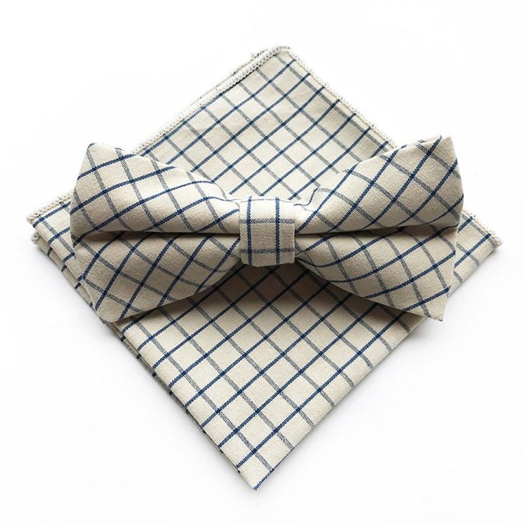 Noeud Papillon En Coton Style Angleterre Pour Hommes
