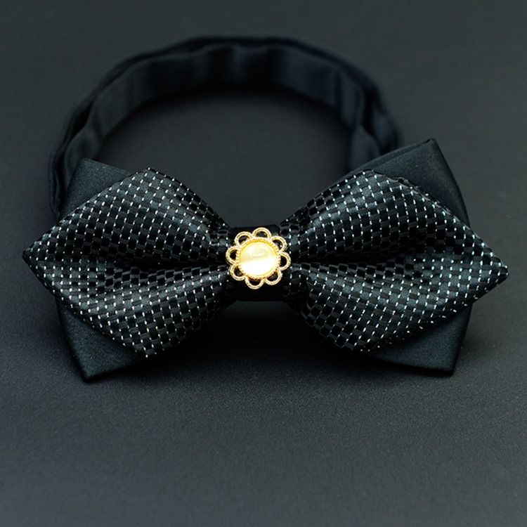 Nœud Papillon Floral À Carreaux Pour Hommes