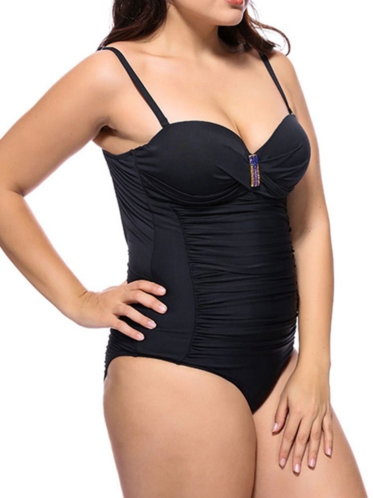 Maillots De Bain Plissés Losanges Pour Femmes