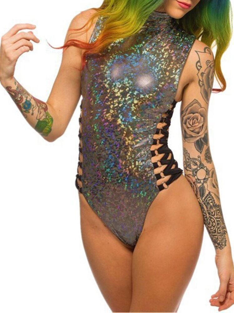 Maillots De Bain Sexy À Blocs De Couleurs Pour Femmes