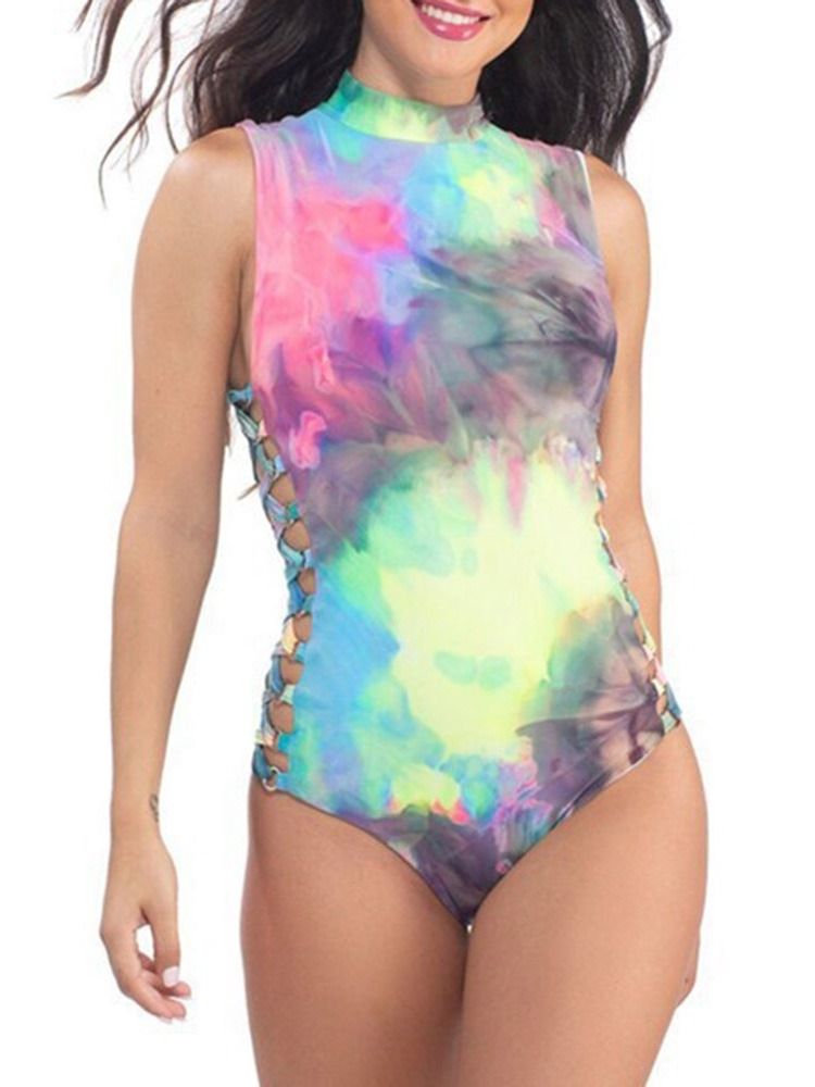 Maillots De Bain Sexy À Blocs De Couleurs Pour Femmes