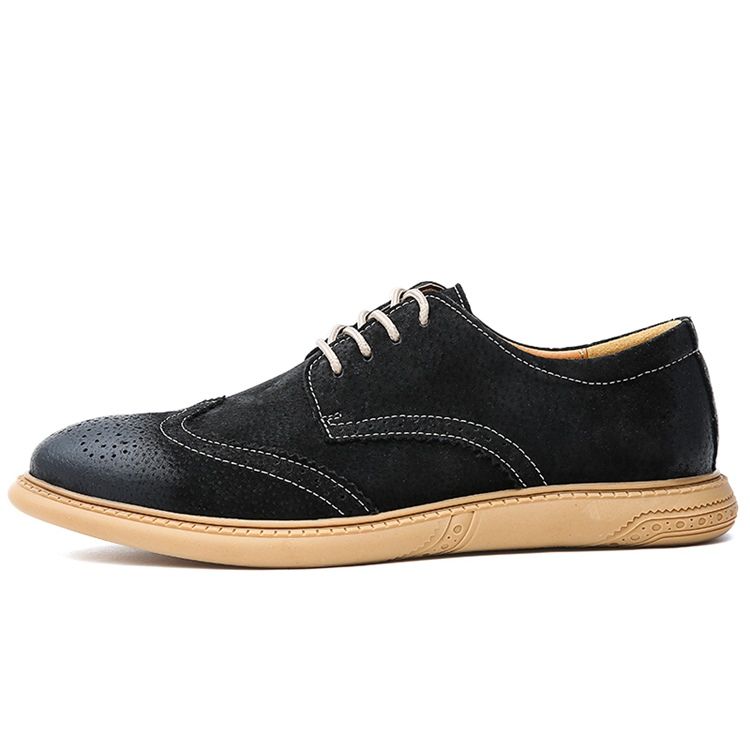 Chaussures De Travail Pour Hommes À Tige Basse En Cuir Nubuck