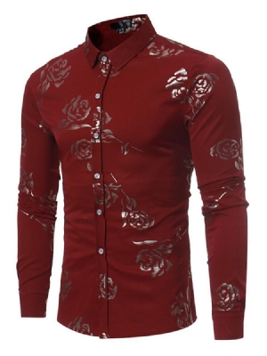 Chemise Pour Homme Imprimée