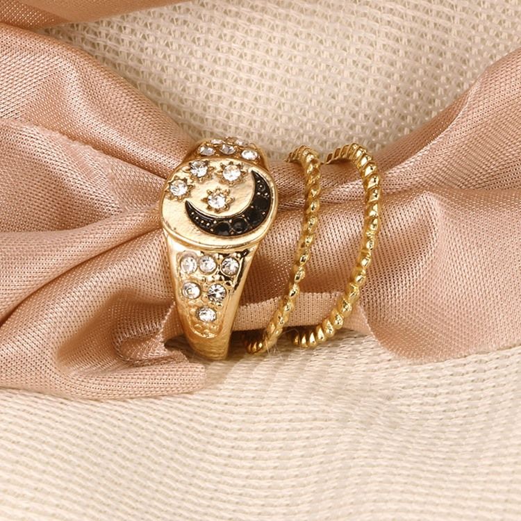 Anneaux D'or En Diamant