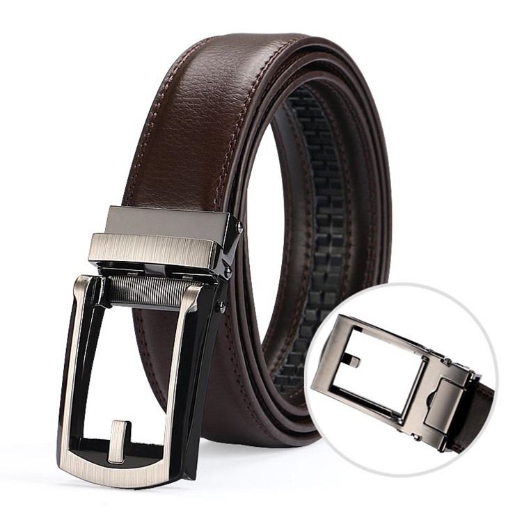 Ceinture Confort En Cuir Pour Hommes