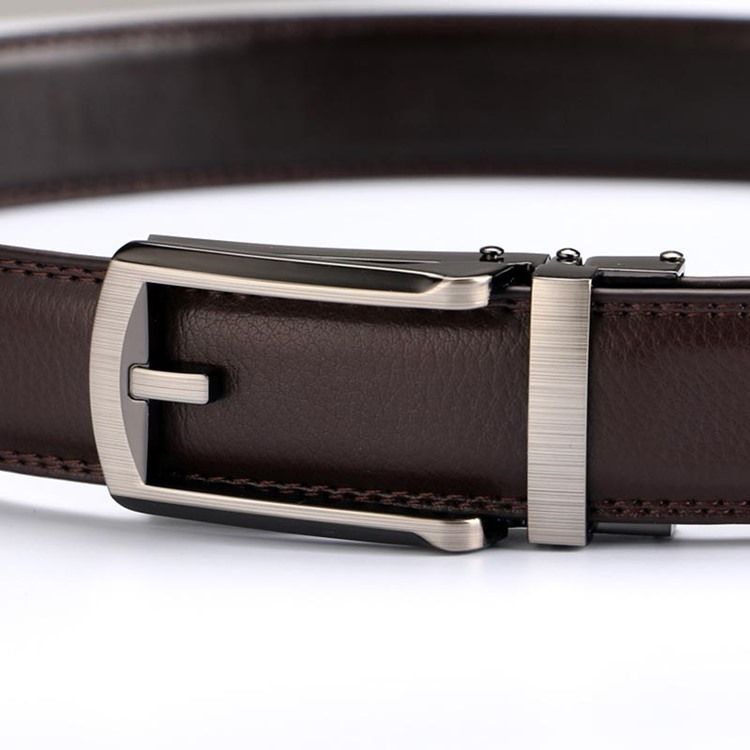 Ceinture Confort En Cuir Pour Hommes