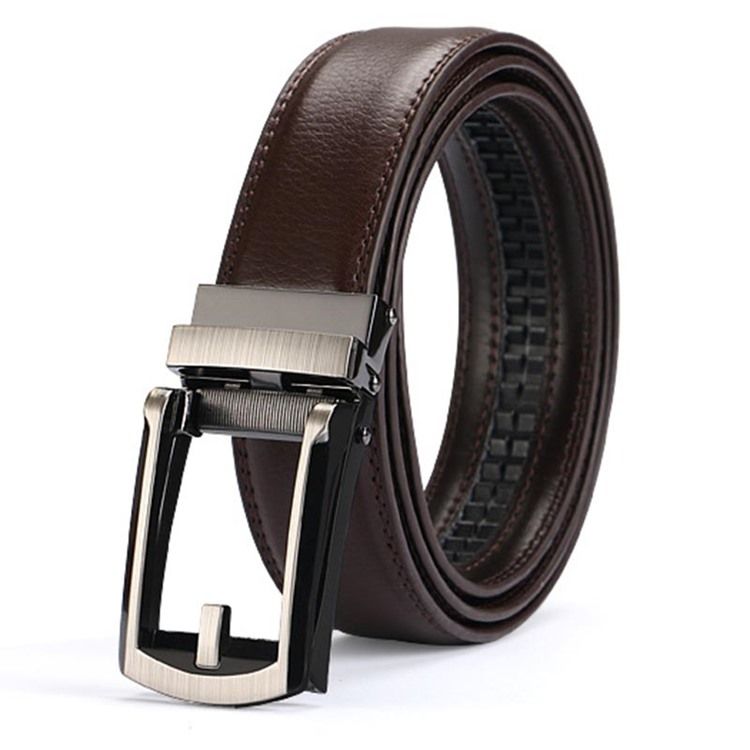 Ceinture Confort En Cuir Pour Hommes