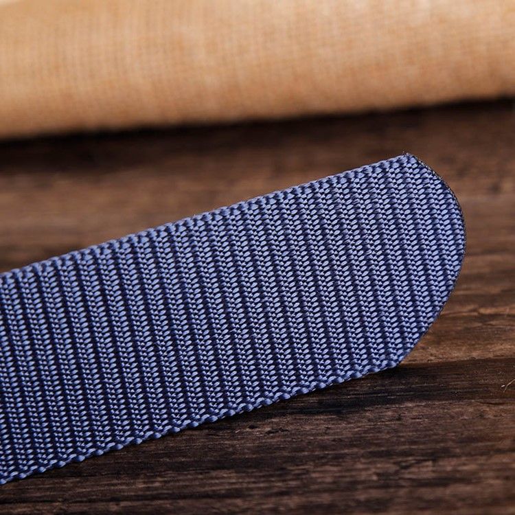 Ceinture En Toile Décontractée Lisse Pour Hommes