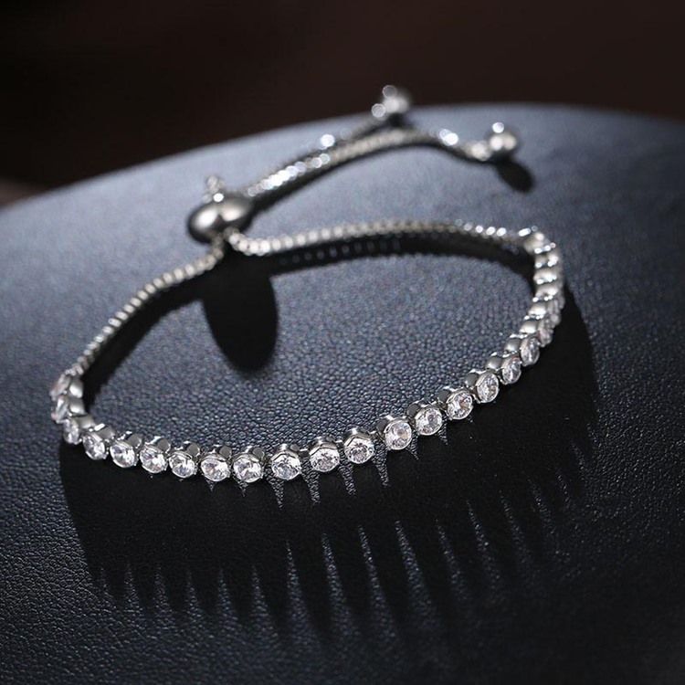 Bracelets Simples En Diamant