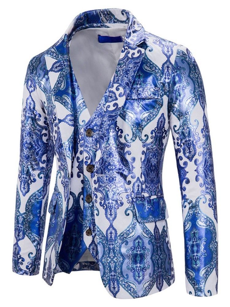 Costume Habillé À Un Bouton Pour Hommes