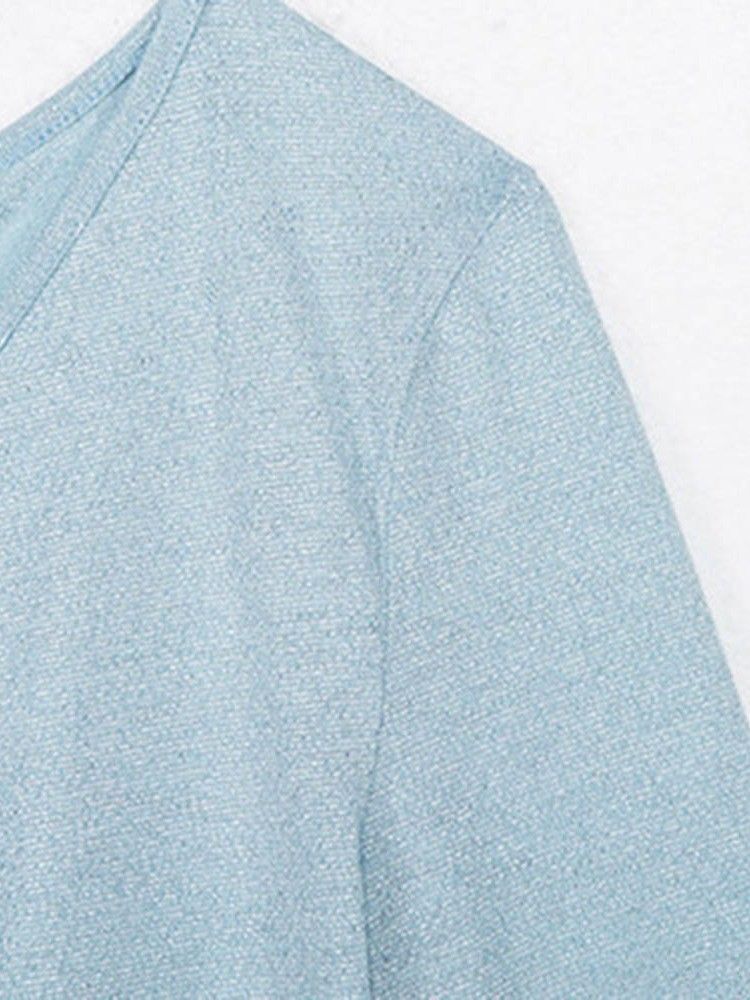 Robe Moulante Plissée Au-dessus Du Genou À Col En V Pour Femmes