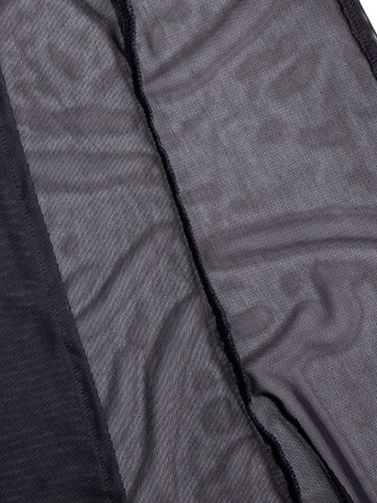 Robe Moulante Unie Sans Manches À Lacets Et Au Sol Pour Femmes