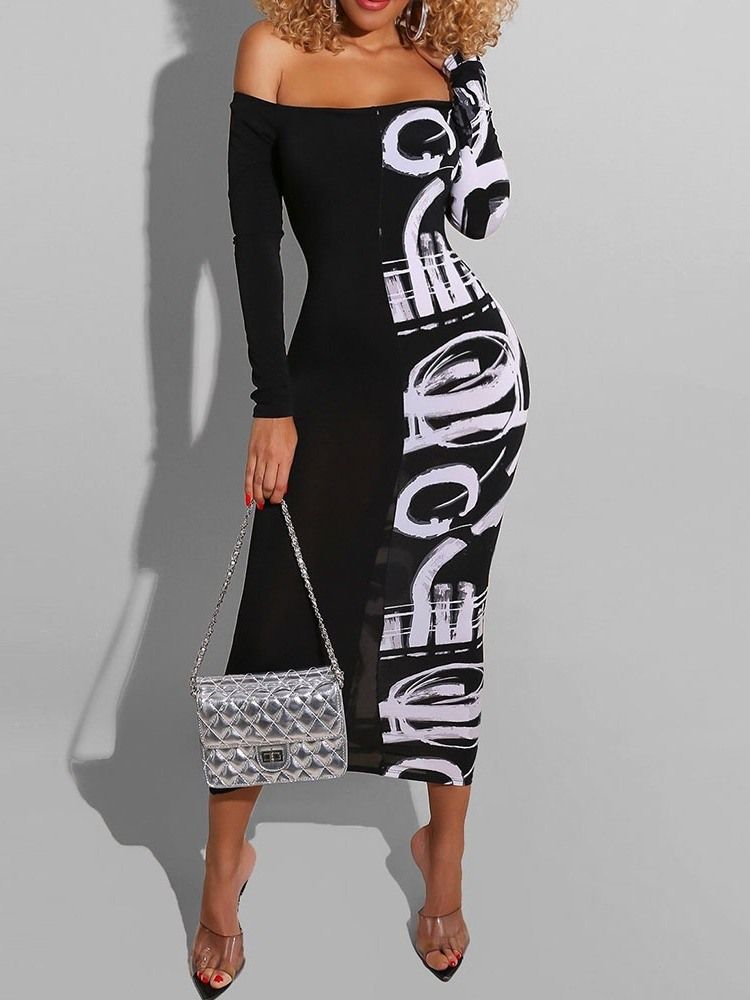 Robe Sexy À Épaules Dénudées Et À Épaules Dénudées Pour Femmes