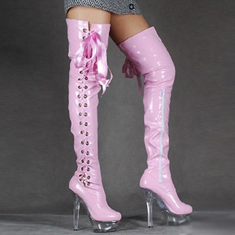 Bottes Pour Femmes Occidentales À Bout Rond Et À Bout Rond Avec Fermeture À Glissière Latérale