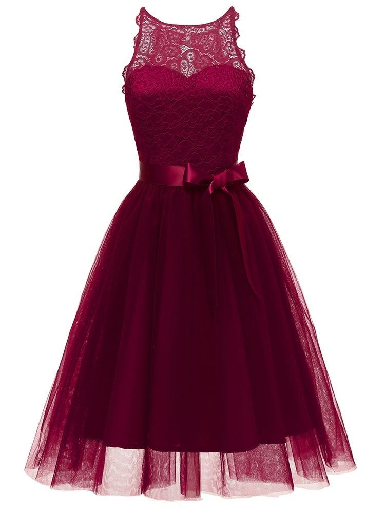 Robe Pull Sans Manches À Taille Standard Et Nœud Papillon Pour Femmes