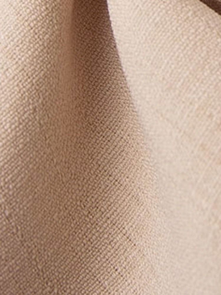 Robe À Simple Boutonnage Décontractée À Manches Longues Et Au-dessus Du Genou Pour Femmes