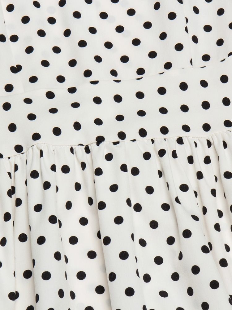 Robe Vintage À Manches Trois-quarts Et Col Montant Pour Femme