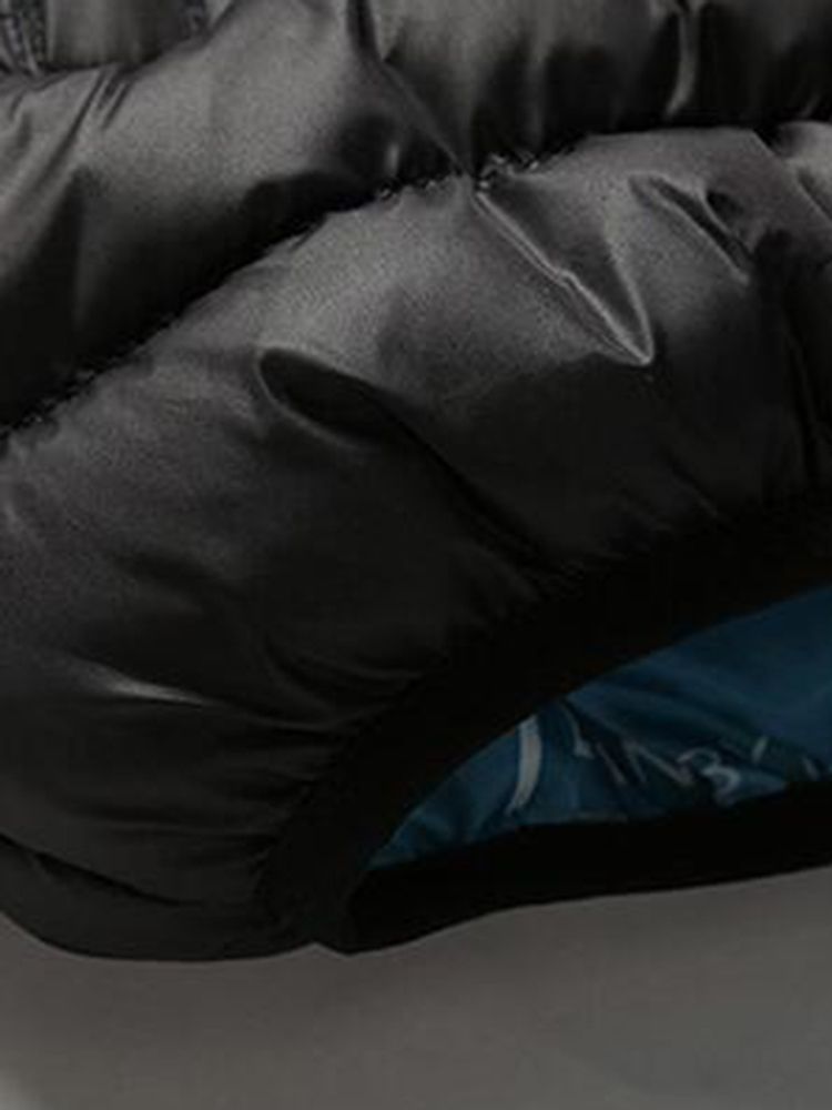 Manteau D'hiver Épais À Col Montant Zippé Pour Hommes
