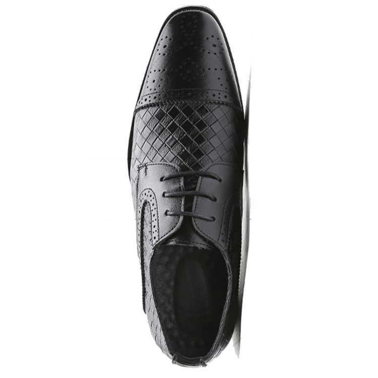 Chaussures Habillées Pour Hommes À Bout Carré Et À Coupe Basse