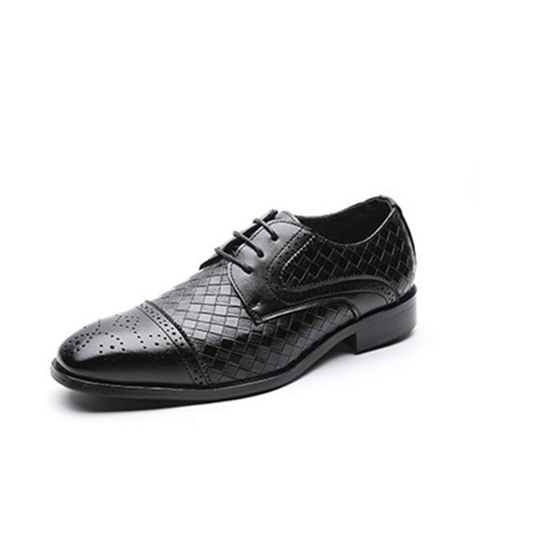 Chaussures Habillées Pour Hommes À Bout Carré Et À Coupe Basse