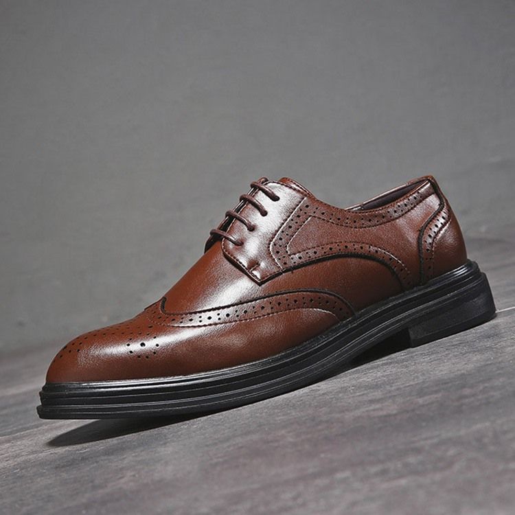 Oxfords Pour Hommes À Lacets Et À Coupe Basse Plain England