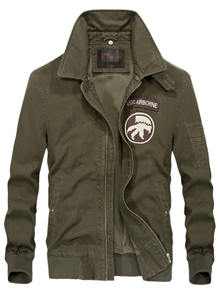 Veste Ample À Revers Épais Pour Hommes