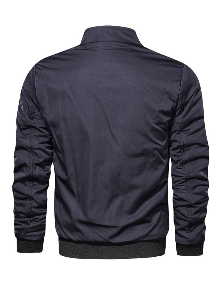 Veste Homme Col Montant Color Block