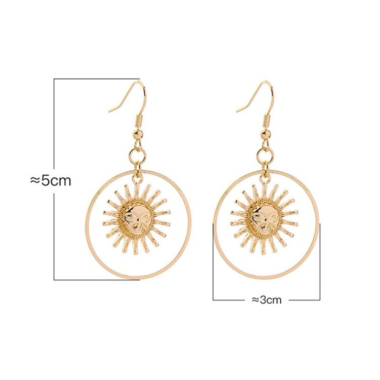 Boucles D'oreilles Anniversaire En Alliage E-placage