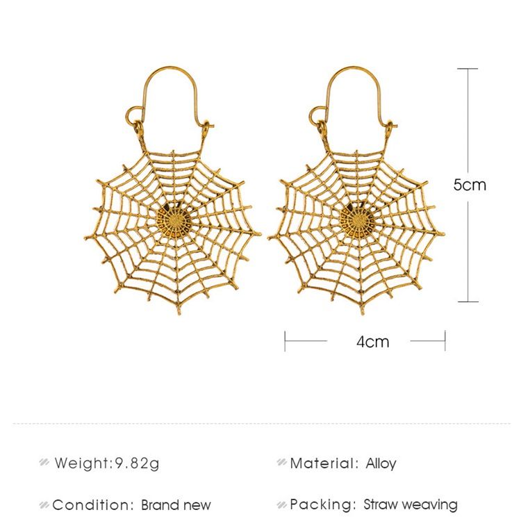 Boucles D'oreilles Pour Femmes De Mariage En Alliage Européen Évidé