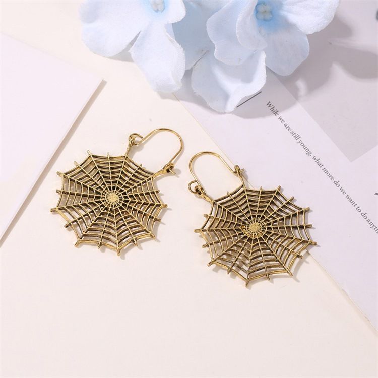 Boucles D'oreilles Pour Femmes De Mariage En Alliage Européen Évidé