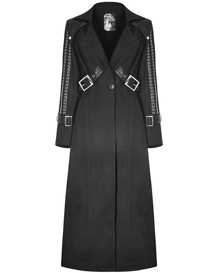 Bouton De Costume D'halloween Pour Femme Pardessus Long Ample