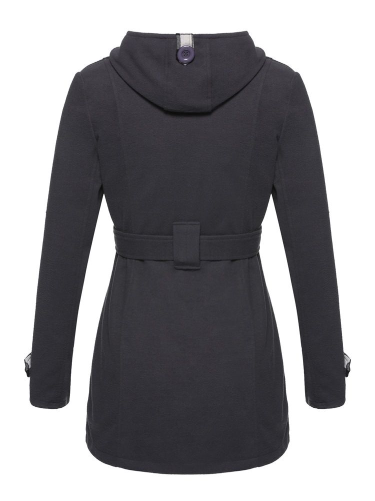 Pardessus D'automne Mi-long Régulier À Ceinture Mince Pour Femmes
