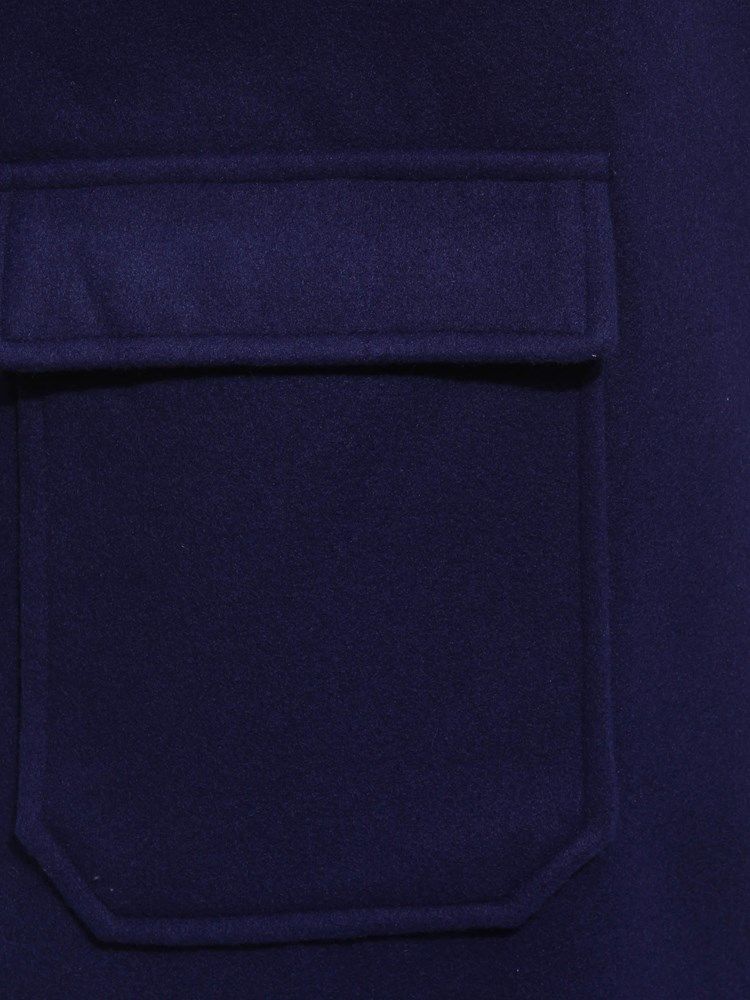 Pardessus D'hiver Mi-long À Poche Droite À Un Bouton Pour Femme