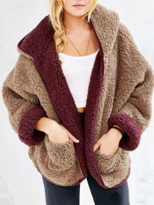 Pardessus Pour Femme Standard À Capuche Ample