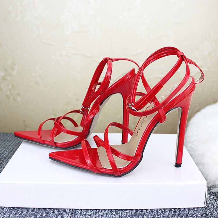 Sandales À Brides Et À Talon Aiguille Pour Femmes